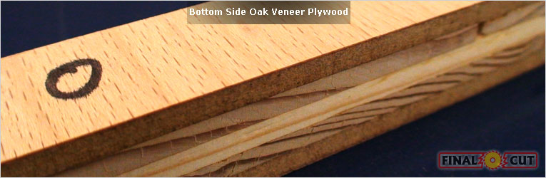 Bottom Side Oak Veneer Plywood